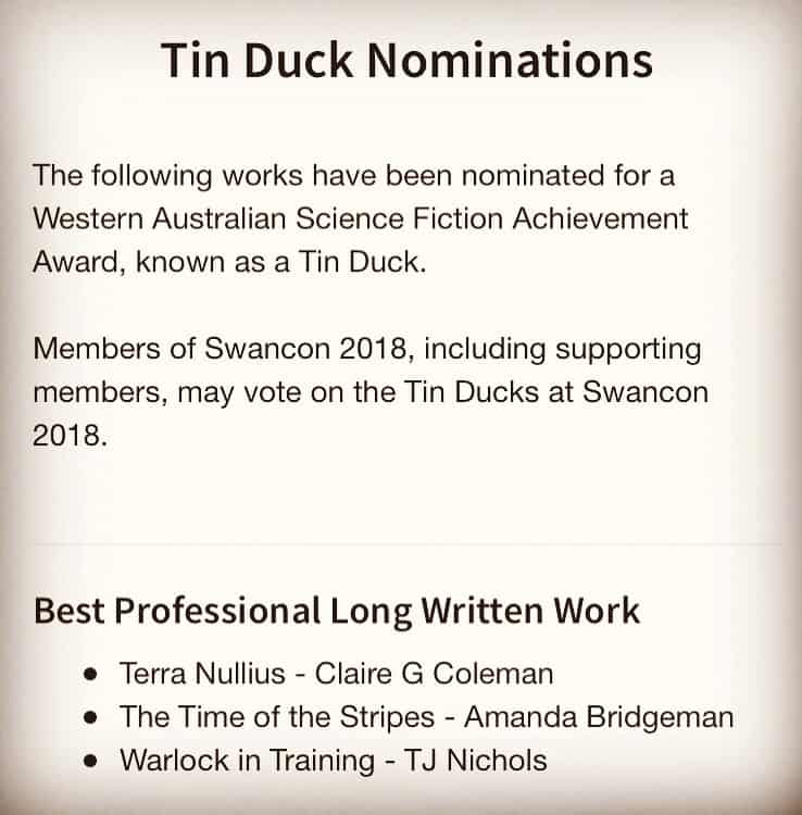 Shortlisting – Tin Duck Awards